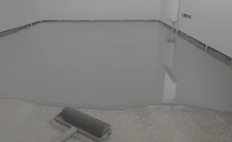 Chape de béton